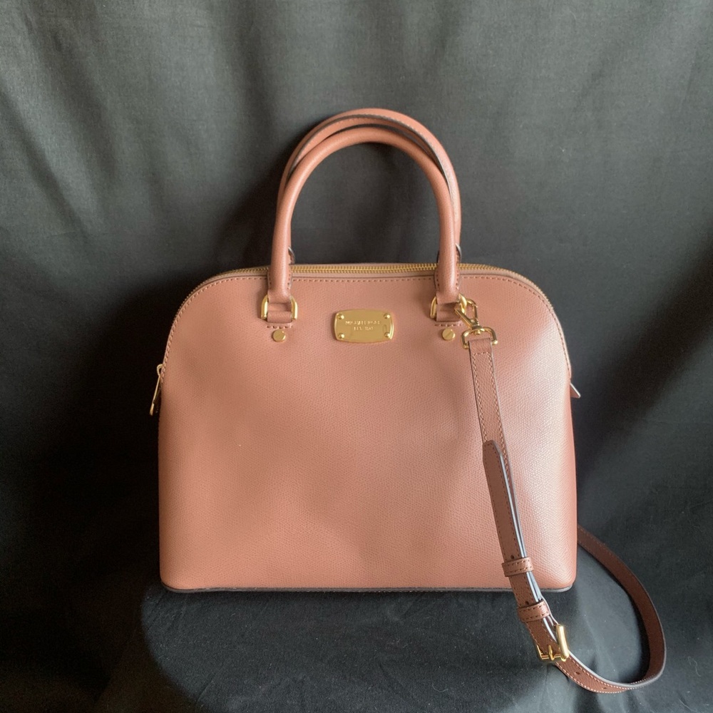Michael Kors Mauve Small Dome Satchel CA